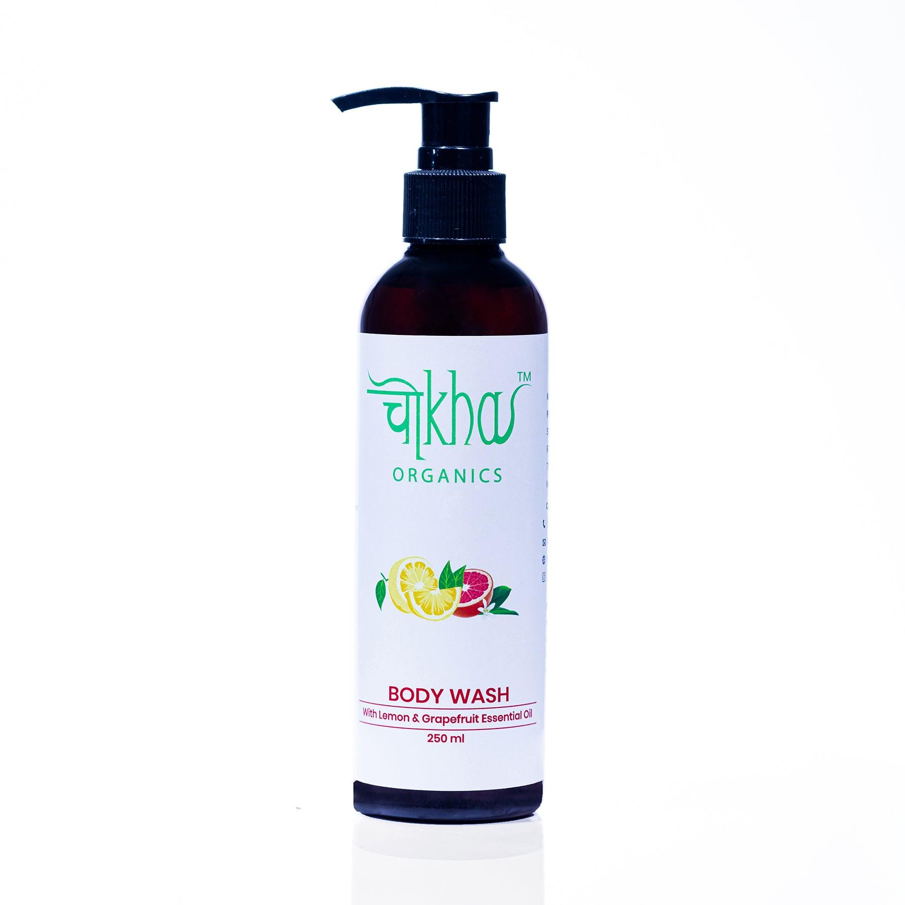 Lemon + Grapefruit Body Wash - Chokha Organics